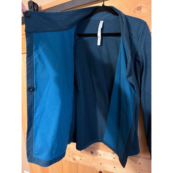 Lululemon Coast Wrap II in Heathered Alberta Lake Blue Size 8 - Picture 7 of 8